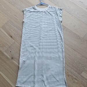 A New Day Black and White Striped Dress